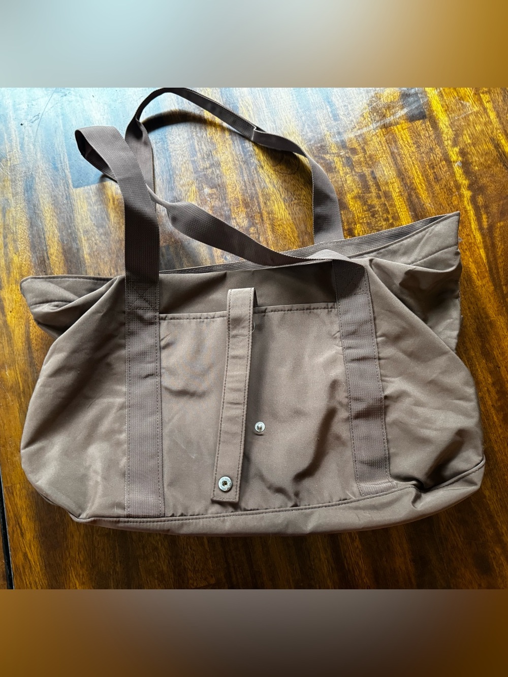 Bagsmart Dark Brown Travel Tote Bag - Picture 3 of 9